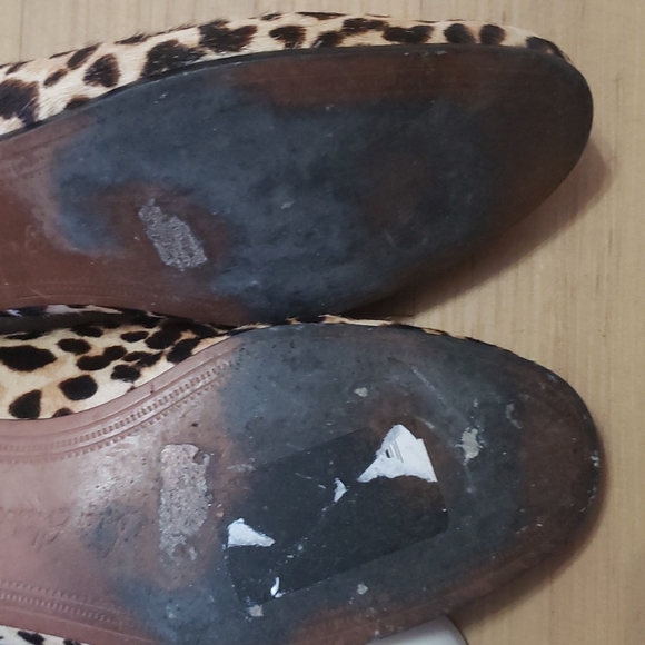 Sam Edelman Animal Print Cowhide Loafers 6.5 - Picture 6 of 7